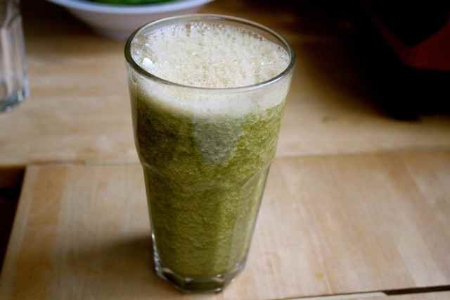 watermelon and spinach juice