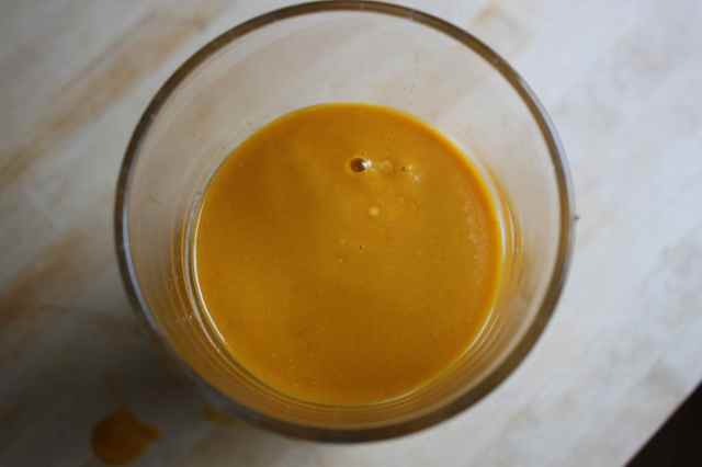 Carrot ginger soup