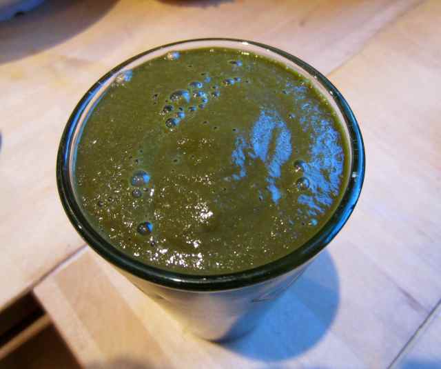 choc green smoothie 1