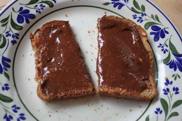 chocolate and almond