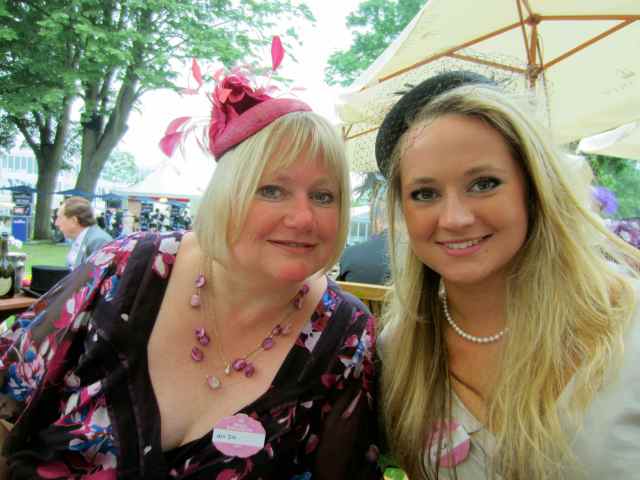 Me and Lara at Ascot 2013