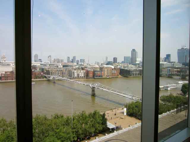 Milenium Bridge from Tate