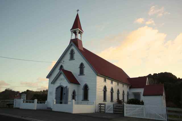 church at puhoi