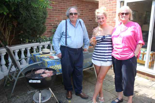 Dad and BBQ