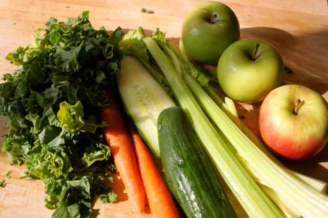Juicing ingredients