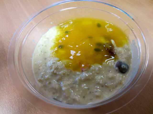 Passion fruit Bircher