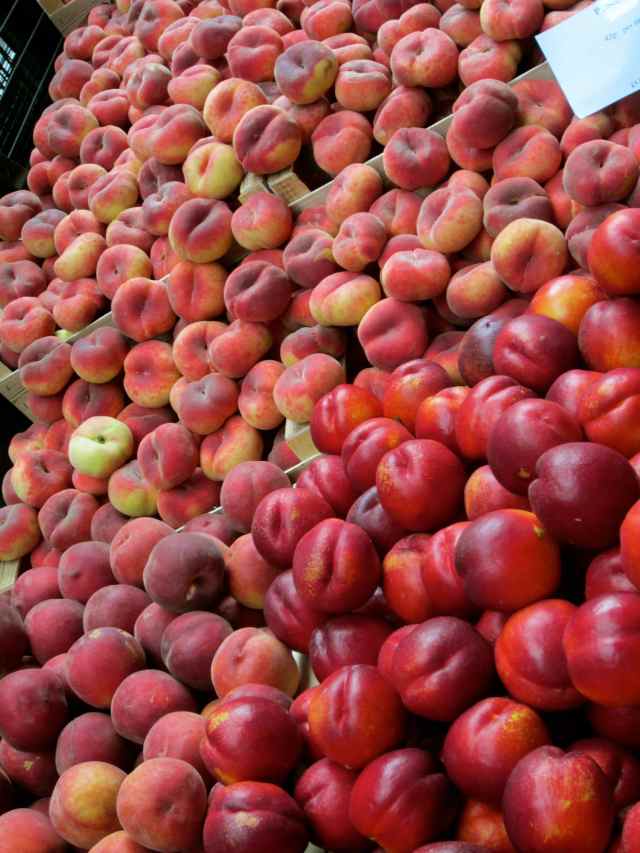 peaches and nectarines