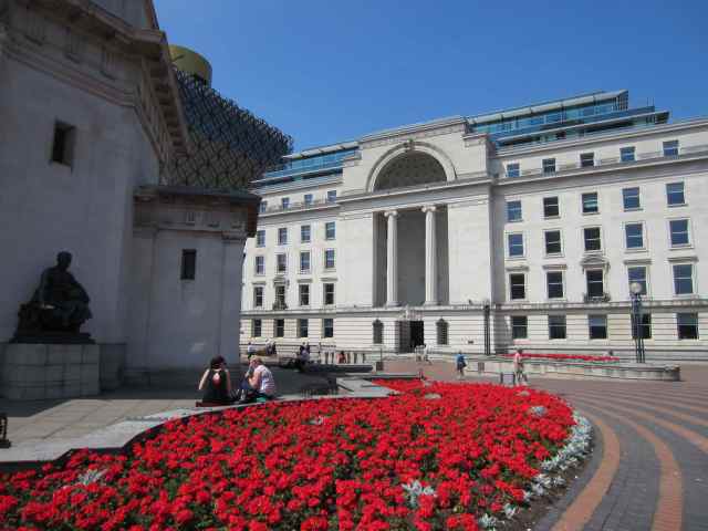 red flowers in Birmingham