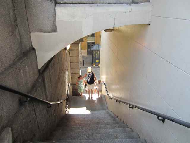 Stairs at London Bridge