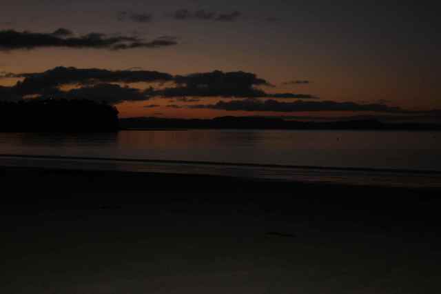 Sunset at Big Manly Beach