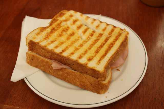cheese and ham toastie