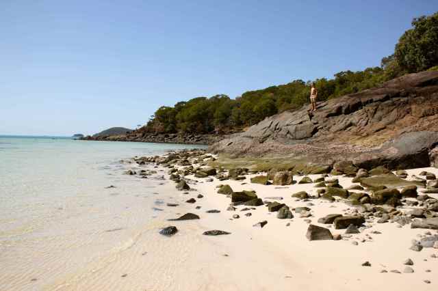 End of Whitehaven Beach