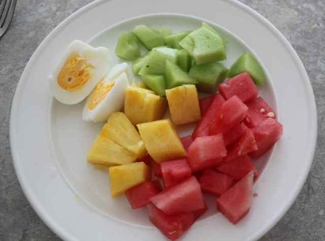 fruit and egg