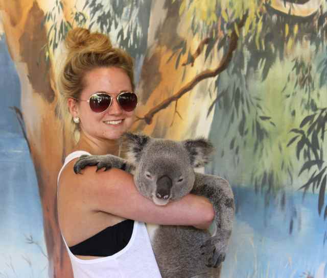 Lara and Koala