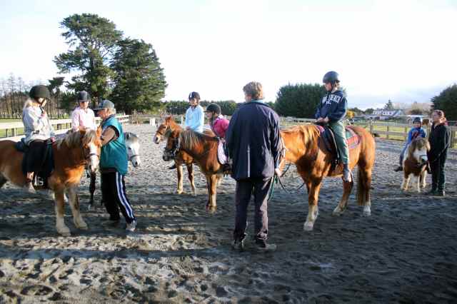 Riding lesson 1