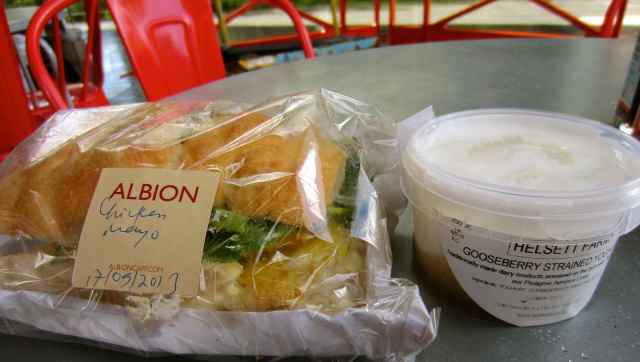 Albion lunch 16-9-13