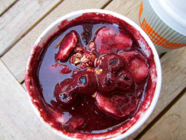 blueberry breakfast pot