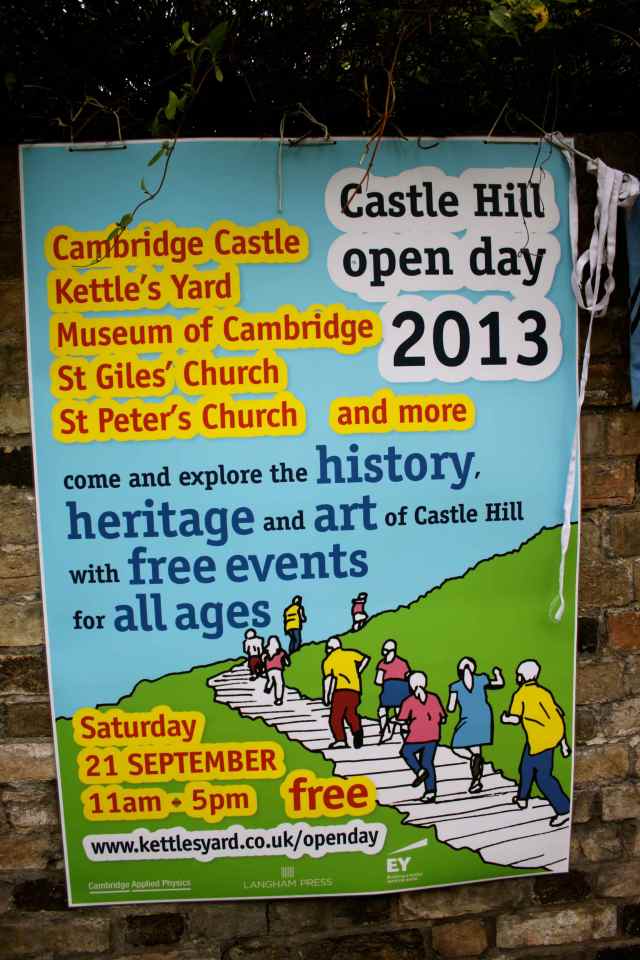 Castle Hill Open Day poster