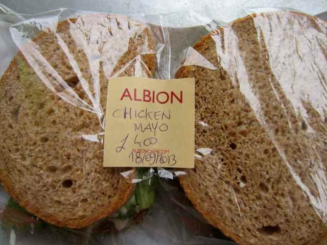 Chicken mayo sandwich