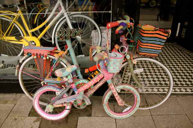 knitted bicycle covers