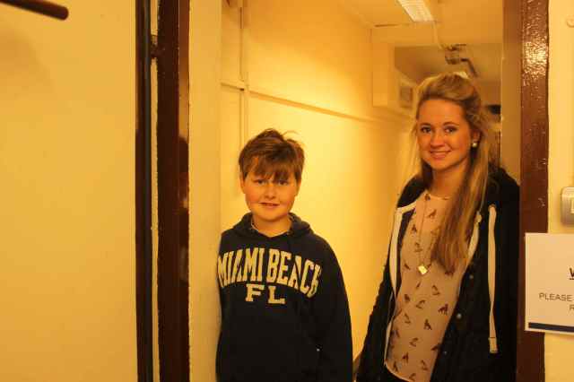 L and H in the bunker