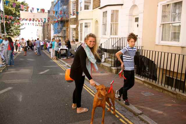 Sunshne with rosettes