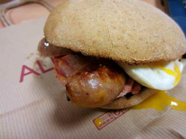 Albion breakfast bap