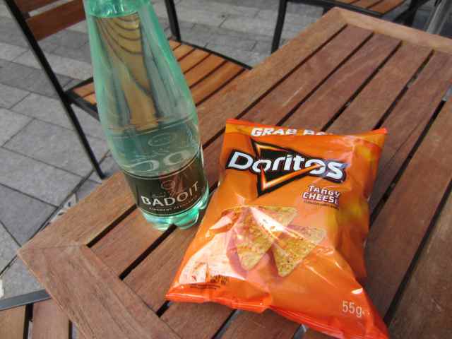 Badoit and Doritos