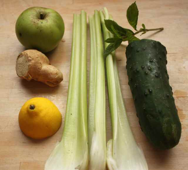 green juice ingredients 5-10-13