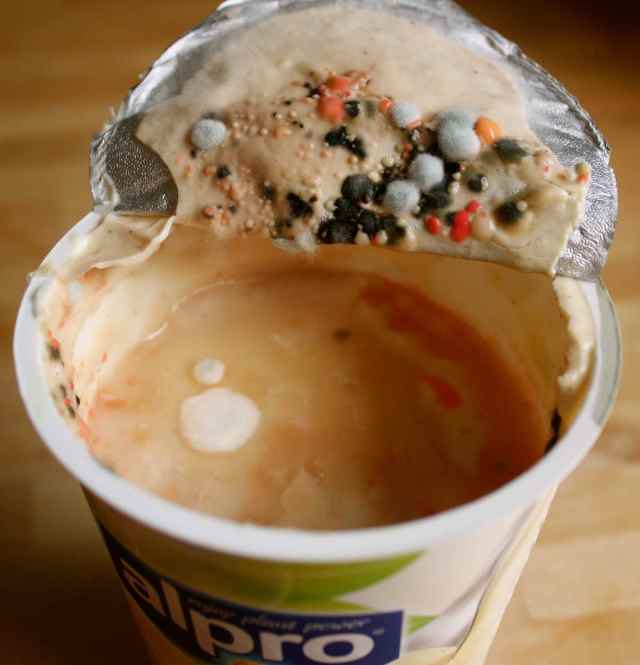 mouldy soya yogurt