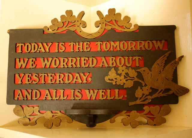 today is the tomorrow