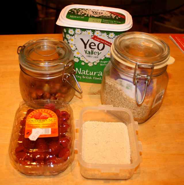 Breakfast ingredients