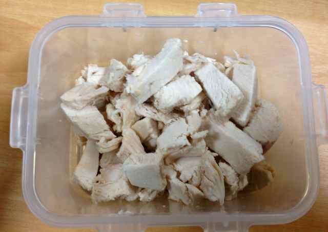 chicken in tupperware