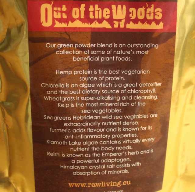 Out of the woods back panel