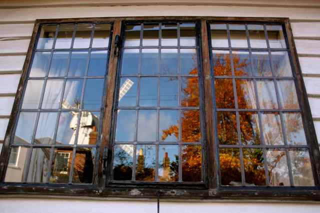 windmill reflection