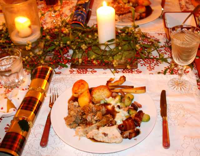 Christmas dinner 2013