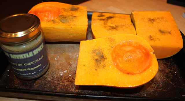 Coquina and lemon myrtle