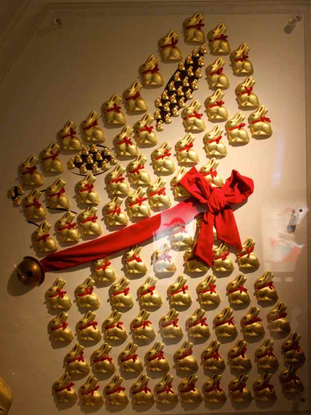 Lindt bunnies