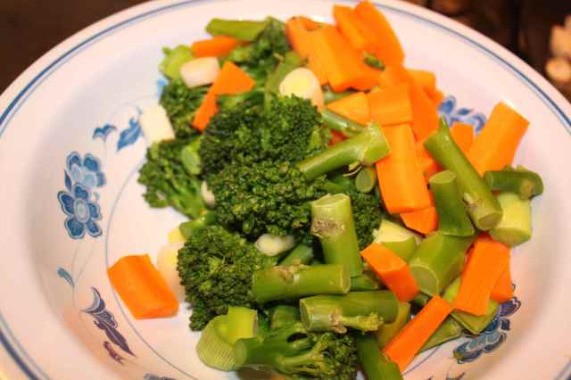 steamed veggies