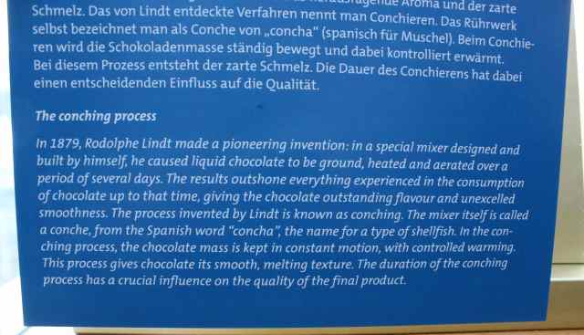 the conching process