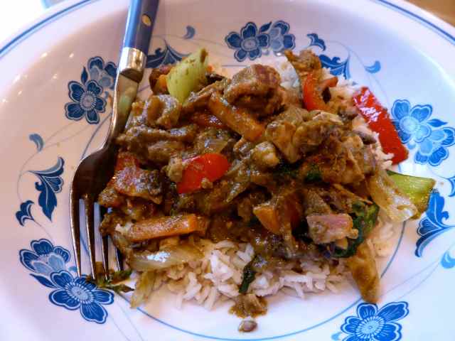 Turkey curry