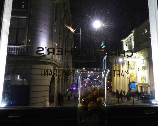 view from Christopher's