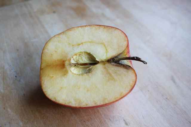 half apple