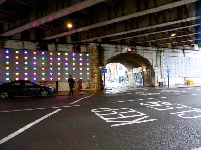 lights under the bridge