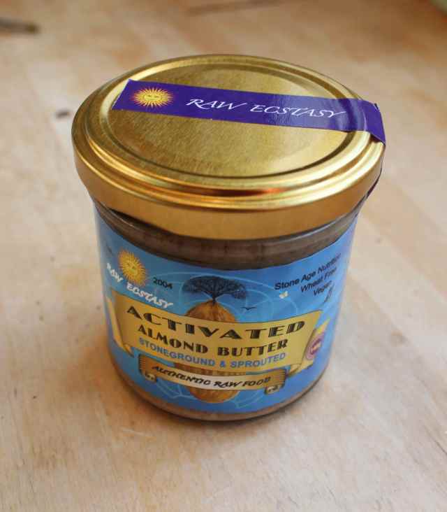 Raw Ecstacy activated almond butter