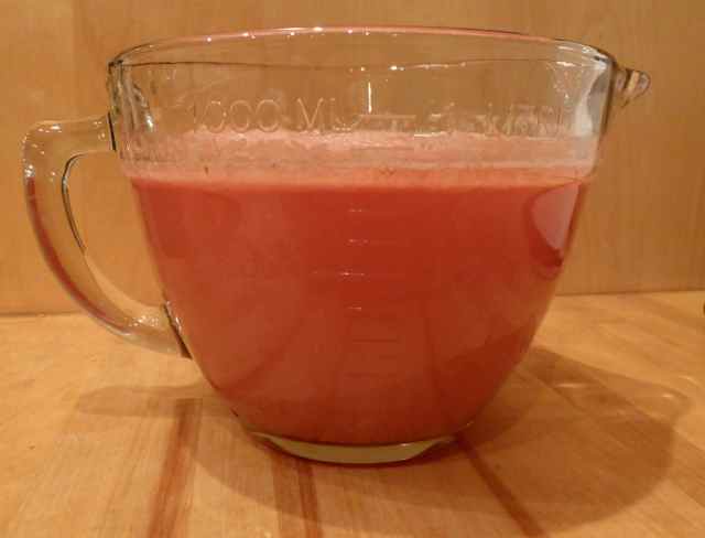 Watermelon juice