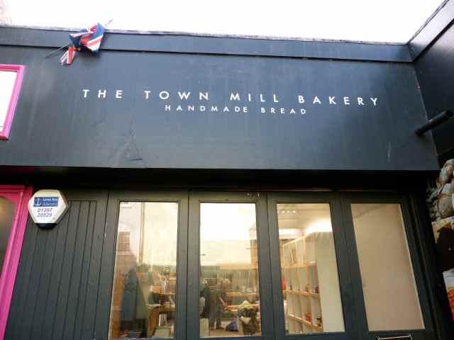 entrance to Town Mill Bakery
