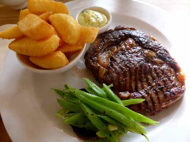 Milkhouse Steak and Chips