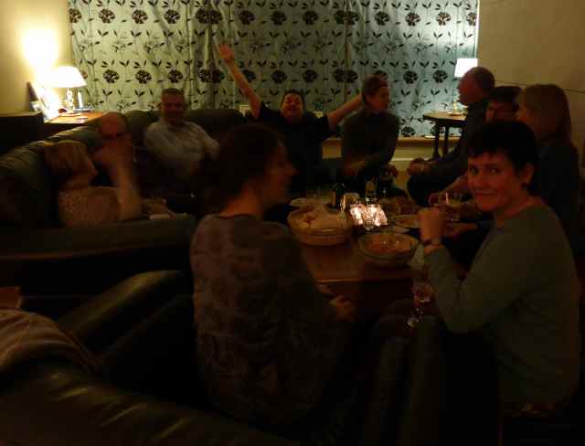 neighboursround for drinks