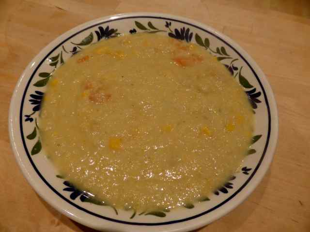 Nourishing chicken soup